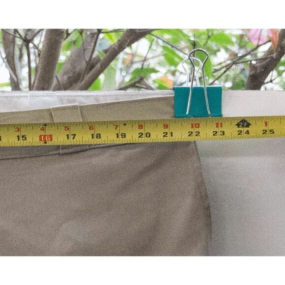 Vintage Men's Cream Tan Dickies Loose Fit Double Knee Work Pants Size 44x32 - Picture 2 of 8